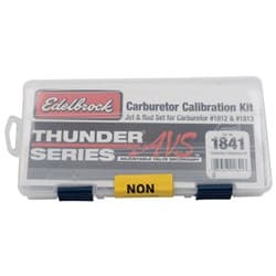 CALIBRATION KIT FOR 1812 & 181 3 CARBS JETS & RODS EDELBROCK - 1841