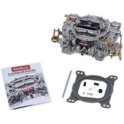 AVS2 SERIES 500CFM CARBURETOR SQUARE FLANGE, MANUAL CHOKE EDELBROCK - 1902