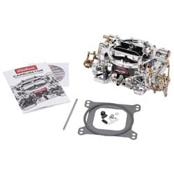 650 CFM AVS 2 CARB MANUAL CHOKE ENDURASHINE FINISH EDELBROCK - 19054
