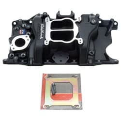 CHRYSLER 318 PERFORMER INTAKE BLACK COATED 318/360 MANIFOLD EDELBROCK - 21763