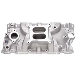 PERFORMER EPS MANIFOLD SB CHEV SBC INTAKE IDLE - 5500RPM EDELBROCK - 2701