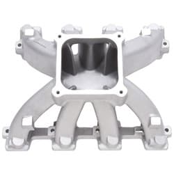 SUPER VICTOR LS3 CARB MANIFOLD INTAKE FOR 4500 SERIES CARBS EDELBROCK - 2821