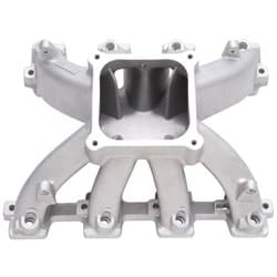 SUPER VICTOR LS3 EFI MANIFOLD FOR 4500 STYLE THROTTLE BODIES EDELBROCK - 28215