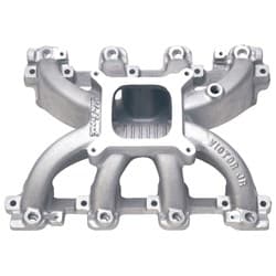 VICTOR JR EFI MANIFOLD LS1 LS2 4 BARREL TB CHEVROLET INTAKE EDELBROCK - 29085
