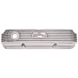 CLASSIC SERIES VALVE COVERS FE FORD POLISHED W/FILLER HOLE EDELBROCK - 4162