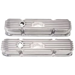 BB CHRYSLER 383/440 CLASSIC SE RIES VALVE COVERS POLISHED EDELBROCK - 4192