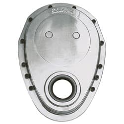 SB CHEV ALUMINIUM TIMING COVER DIE CAST EDELBROCK - 4240