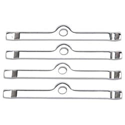 Chrome Hold Downs 4Pk   EDELBROCK - 4404