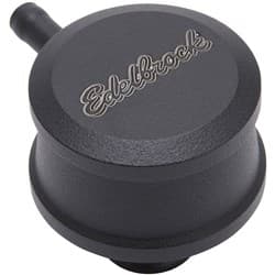 BLACK PUSH IN PCV BREATHER BILLET EDELBROCK - 4406