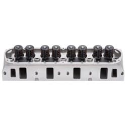SB FORD 289 302 351W E-STREET HEADS 60CC COMPLETE HYD F/T 1.90 INT SBF EDELBROCK - 5023