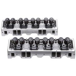 E-STREET HEAD CHEV SB 70CC ALLOY 300-400HP UPGRADE PAIR EDELBROCK - 5073