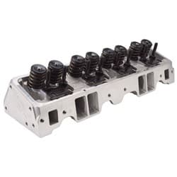 SB CHEV PERFORMER RPM HEADS 64CC, STRAIGHT PLUG, COMPLETE EDELBROCK - 60899