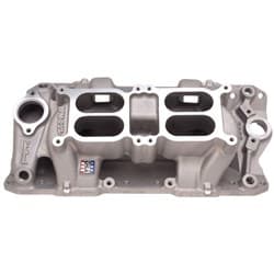 RPM AIR GAP DUAL QUAD SBC CHEVROLET INTAKE MANIFOLD EDELBROCK - 7525