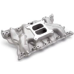 351C 2V FORD POLISHED AIR GAP PERFORMER MANIFOLD EDELBROCK - 75641