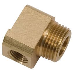 LOW PROFILE VACUUM FITTING FOR 2101 & 5001 W/DOUBLE PUMPER EDELBROCK - 8096