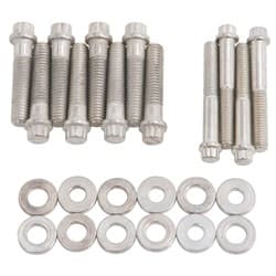FORD 302 351C INTAKE MANIFOLD BOLTS SUIT EDELBROCK AIR GAP ED / 8565