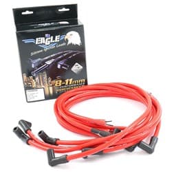 UNIVERSAL 10.5mm LEAD SET RED 90 DEG PLUG, 90 DEG HEI EL - E1058005R