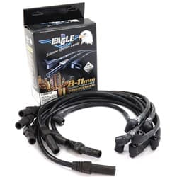 FORD 302-351C 10.5mm LEAD SET BLACK (FEMALE CAP) EL - E105801BK