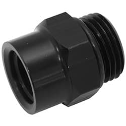 ALUMINIUM HI SPEED PILL HOLDER -8 O RING TO -6 CHECK VALVE ENDERLE - 7003A