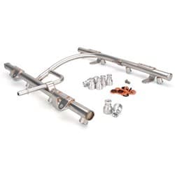 OEM STYLE STEEL FUEL RAIL KIT FOR LS1 & LS6 WITH LSXR INTAKE FAST 146021-KIT