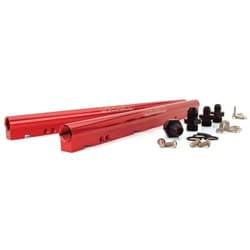 BILLET FUEL RAIL KIT RED SUIT 146102 & 146202 MANIFOLD COMP FAST 146027-KIT