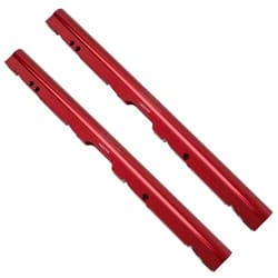 BILLET FUEL RAIL KIT, RED LS1 LS6 LSX-R 102mm MANIFOLD FAST 146032-KIT
