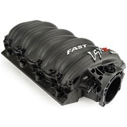 LSXR 102MM INTAKE MANIFOLD SUIT LS7 STYLE HEADS, BLACK COMP FAST 146202B