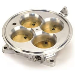 BILLET 4 BARREL 4500 THROTTLE BODY 2000 CFM TPS & IAC POLISH COMP FAST 307604P