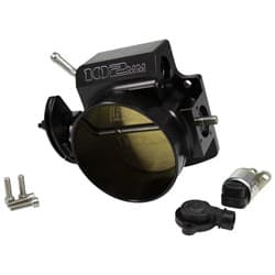 LSX 4-BOLT 102MM THROTTLE BODY WITH TPS & IAC, BLACK COMP - 54107