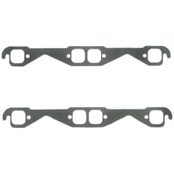 SB CHEV VORTEC EXHAUST GASKETS MEDIUM SQUARE PORT 1.50 X 1.50 SBC FELPRO - 1404