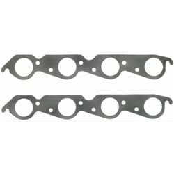 BB CHEV ROUND EXHAUST GASKETS STEEL CORE 1.94 DIA BBC FELPRO - 1411