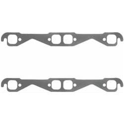 SBC SQUARE EXHAUST GASKET  STEEL CORE,STD 1.38 X 1.38 FELPRO - 1444