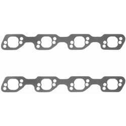 SBF EXHAUST GASKET EDELBROCK STEEL CORE SUIT DART & TRICK F FELPRO - 1486