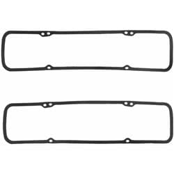 SBC RUBBER VALVE COVER GASKETS  CHEV  5/32 THICK FELPRO - 1602