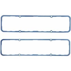 SBC STEEL CORE VALVE COVER GAS 18 DEG/BRODIX-12 BLUE *NOTE* FELPRO - 1628