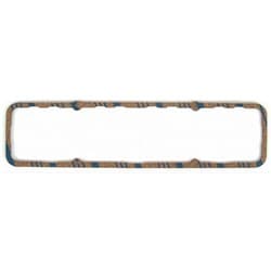 SBC VALVE COVER GASKETS, CORK W/ STEEL CORE, 1/4" THICK FELPRO - 1649