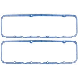 BBC BRODIX VALVE COVER GASKETS RACE BBC W/ 5.0 BORE SPACING FELPRO - 1696
