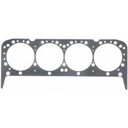 SBC 400  MARINE HEAD GASKET STAINLESS CORE,HAS STEAM HOLES FELPRO - 17031
