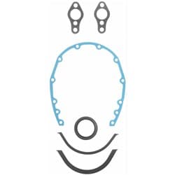 SBC MARINE T/COVER GASKET SET 350 CHEV, W/O PLASTIC COVER FELPRO - 17871