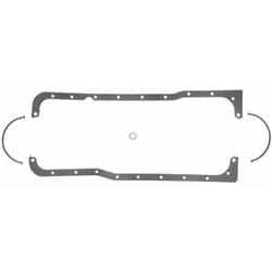 SBF 302W 289W OIL PAN GASKET FORD, ALSO FITS 302 SVO & BOSS FELPRO - 1809