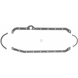 SBC OIL PAN GASKET SET RIGHT DIPSTICK/THICK SEAL FELPRO - 1818