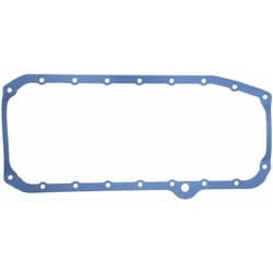 SBC 1 PIECE OIL PAN GASKET RH DIPSTICK 2 PCE RMS 1980-85 FELPRO