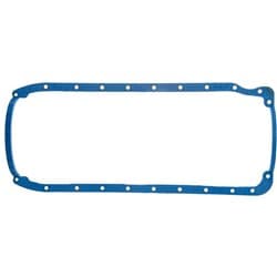 BBC 1 PIECE OIL PAN GASKET EARLY STYLE 2 PCE RMS 1965-90 FELPRO - 1884R