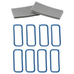 INTAKE GASKET SET LS1 LS2 LS6 L98 O-RING TYPE, BLUE RUBBER FELPRO - MS92438