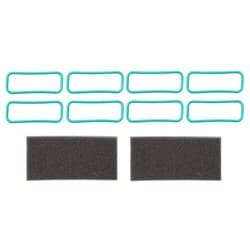 INTAKE GASKET SET, LS2 LS6 O-RING TYPE, BLACK RUBBER FELPRO - MS96718