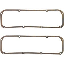 FORD 302 - 351C VALVE COVER GASKET SET, CORK FELPRO - VS50068C