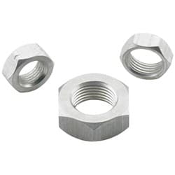 JAM NUT ALLOY 1/4-28 LH 7/16 HEX FK ROD - AJNL04