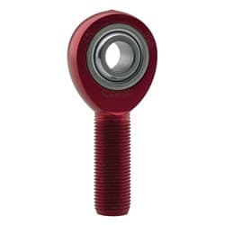 ALLOY MALE ROD END 5/16 THREAD R/H ANODISED RED FKROD - ALJM5