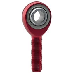 ALLOY MALE ROD END 5/16 THREAD R/H ANODISED RED FKROD - ALJML5