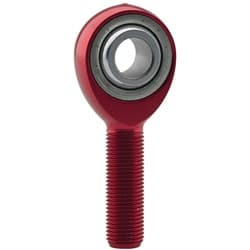 ALLOY ROD END 1/2X 1/2 L/H ANODISED RED FKROD - ALJML8